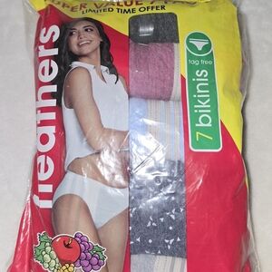 Fruit of the Loom Bikini Panties Soft Comfort Size 5